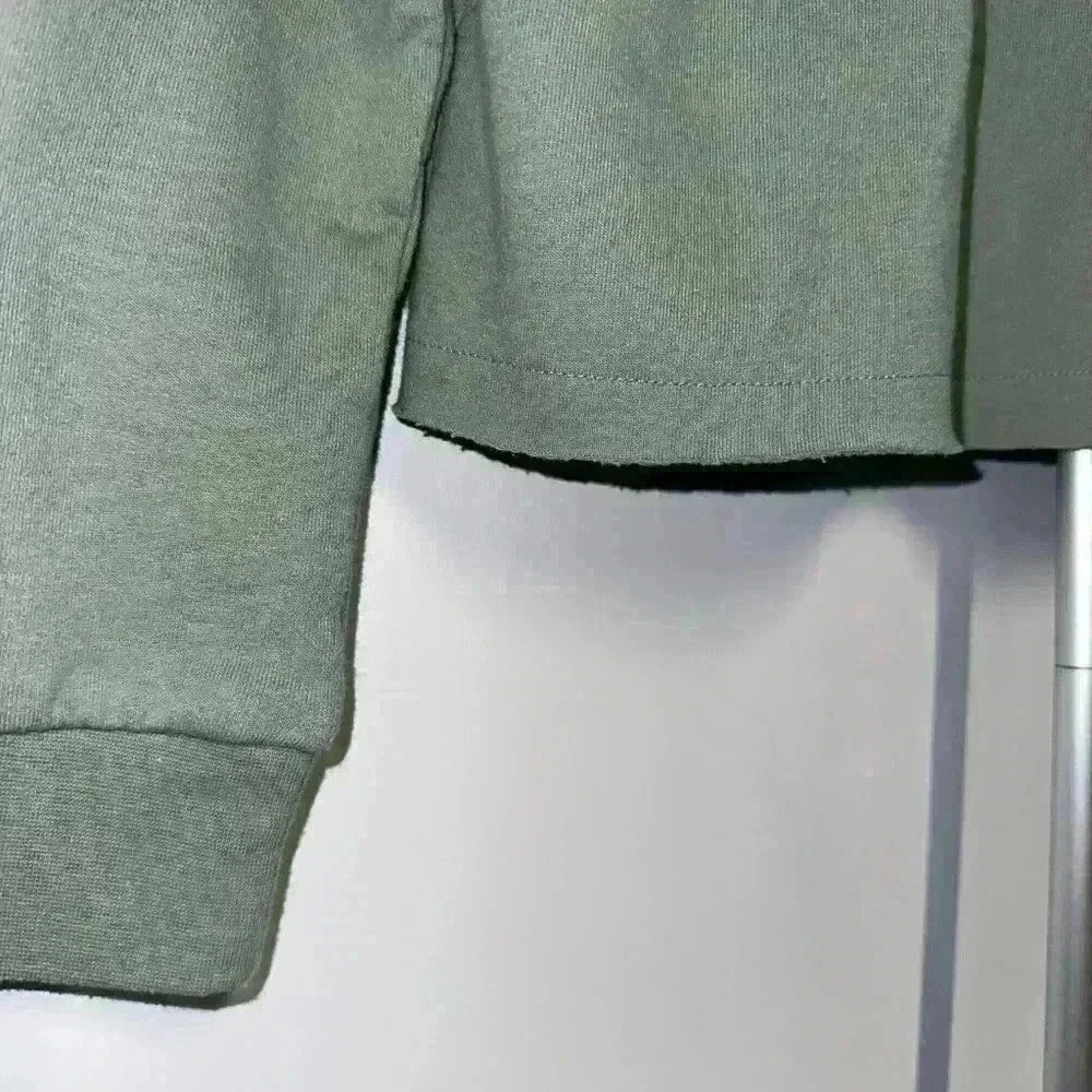 Hurley Green Hoodie Sweatshirt Size S Crop Top Style for Woman - Picture 2 of 9